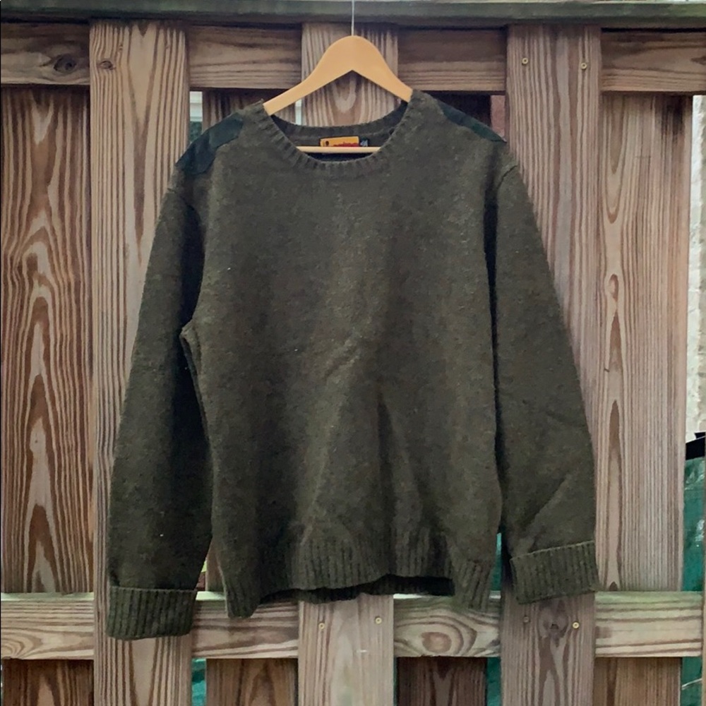 Forrest Green Wool Sweater